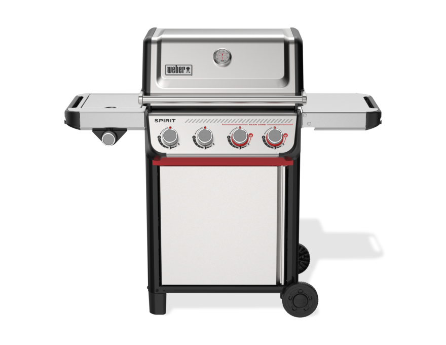 Grill gazowy Spirit S-435, Stal szlachetna